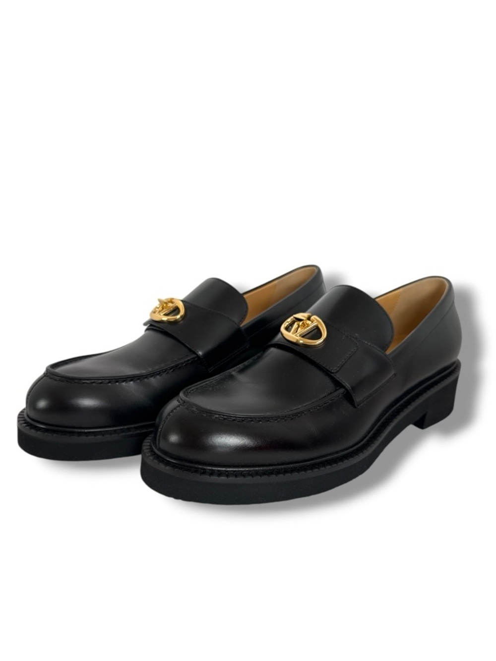 Valentino Garavani V-Logo Locker Loafers Women’s